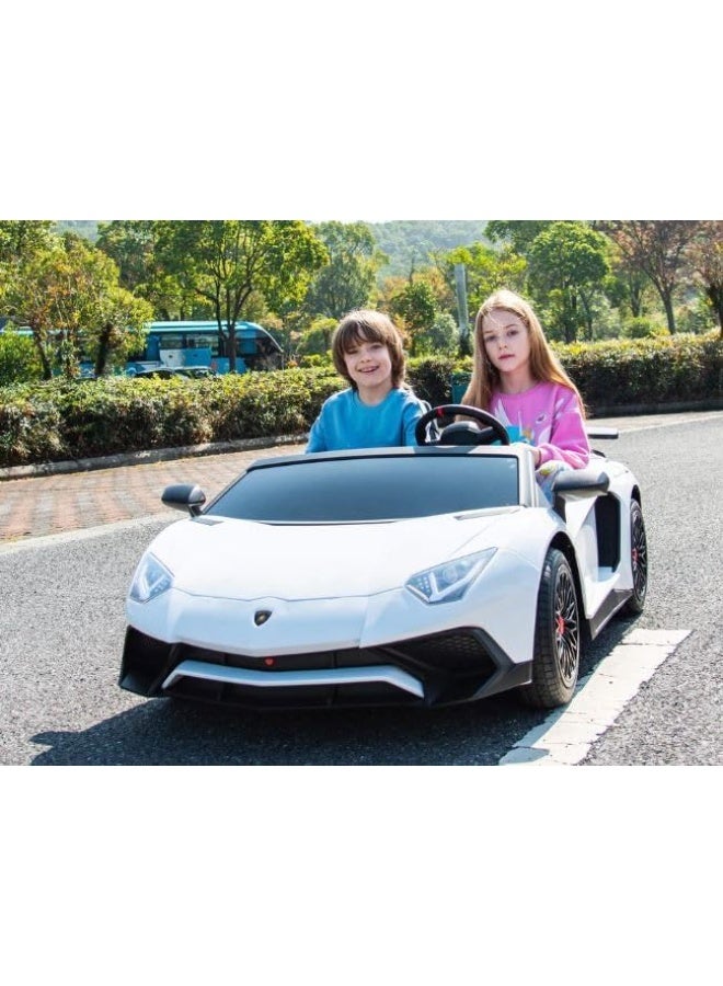 LAMBORGHINI سيارة لامبورغيني أفينتادور SV 1B/2M بيضاء - Image 1